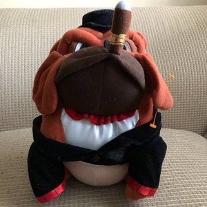 Xonex Cigar Aficionado 12" Plush Bulldog Soft Stuf